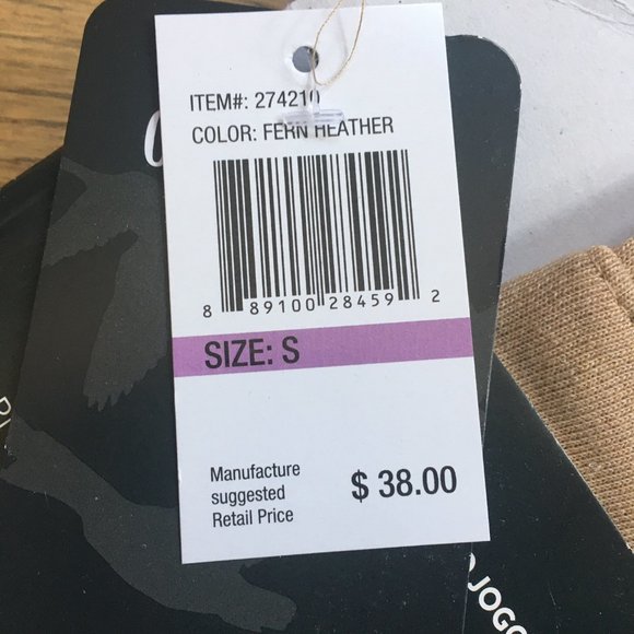 NWT Jersey Knit Cargo Joggers Small - Picture 5 of 5